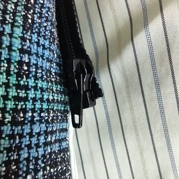 Veronica Beard 00 plaid Martel blue cotton dickey jacket Blazer Celebrity - Picture 13 of 14